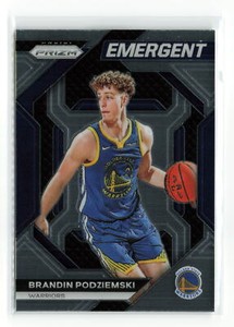 BRANDIN PODZIEMSKI #24 2023-24 PANINI PRIZM WARRIORS EMERGENT