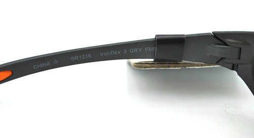Foster Grant Ironman IRONFLEX 3 GRY Flexible Temples Mirror Sunglasses 100% UV - Picture 8 of 8