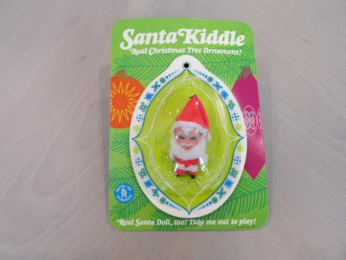 Liddle Kiddles SANTA CLAUS DOLL Miniature Ornament 1968 Mattel Vintage