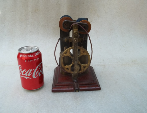 Antique Victorian 19th Century Electro Shock Machine - Foto 13 di 22