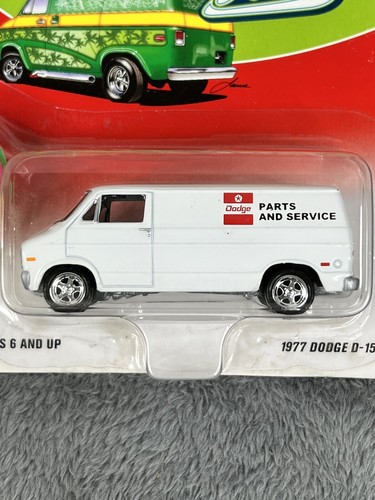 Johnny Lightning Boogie Vans 1977 Dodge D-150 Dodge Teile und Service 2002 Van - Bild 3 von 14