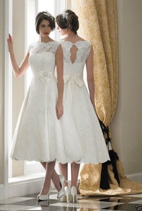 New White Ivory Lace Short Bridal Gown Wedding Dress Size 6 8 10 12 Image Is Loading New White Ivory Lace Short Bridal Gown Wedding