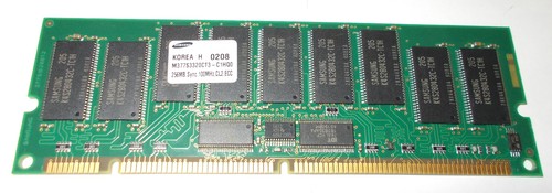 Samsung 256MB PC100 100MHz CL2 ECC 168-Pin DIMM Memory - M377S3320CT3-C1HQ0 - Picture 2 of 2