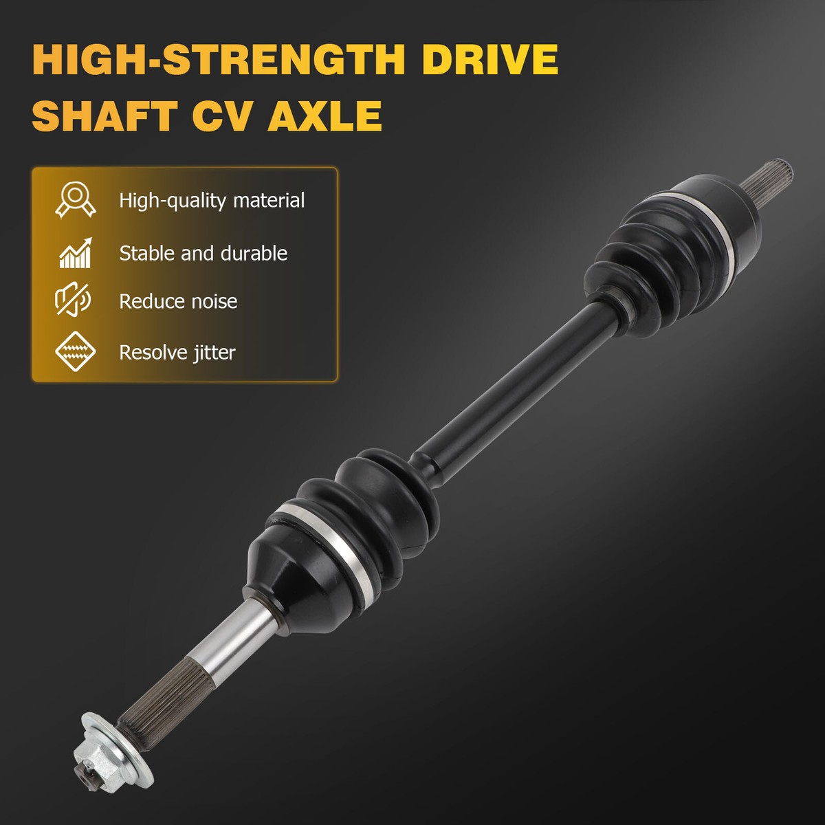 John37【CV-60x3/VF-2,14,102,142,154】 Fits Kawasaki Teryx 750 2009-2011 Rear Left Side CV Joint Axle | eBay