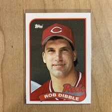 1989 Topps #264 ROB DIBBLE RC Cincinnati Reds