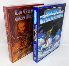 Oriflam La Guerre des Héros & Les Dieux Nomades - French 1993 1994 UNPUNCHED
