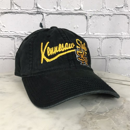 Adidas Georgia Kennesaw State University Black Baseball Cap Adult Unisex Hat - Picture 10 of 10