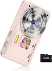 New ListingDigital Camera, Autofocus 4K 64Mp Point and Shoot Digital Cameras for Teens w.