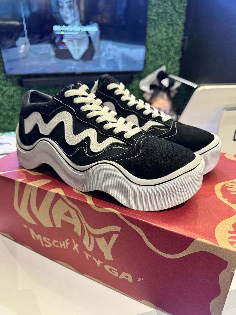 Size 9 - MSCHF Wavy Baby x Tyga Low Black | eBay Size 9 - MSCHF Wavy Baby x Tyga Low Black | eBay