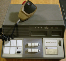 Vintage General Electric MASTR Controller 539C2S1 GE with Motorola Mic TMN6020A