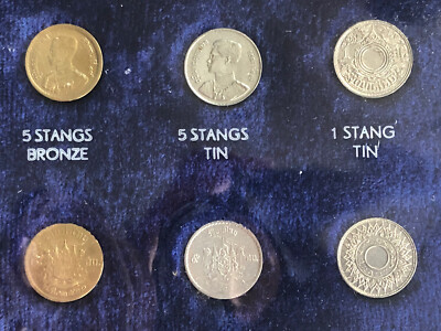  Thai Mint タイのお金、ロイヤルタイ民とセット　シルバー s-l400.jpg