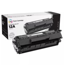 LD Products Compatible Replacement for HP Q2612A 12A Black Toner Cartridge