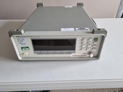 HP 86120C Multi-Wavelength Meter - 1270NM - 1650NM - Picture 4 of 11