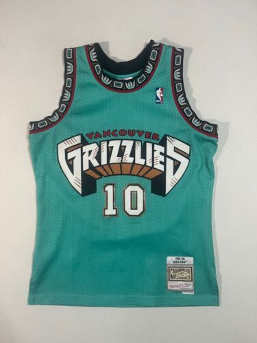 Mike Bibby Mitchell & Ness Vancouver Grizzlies Swingman Jersey Men's Size Medium