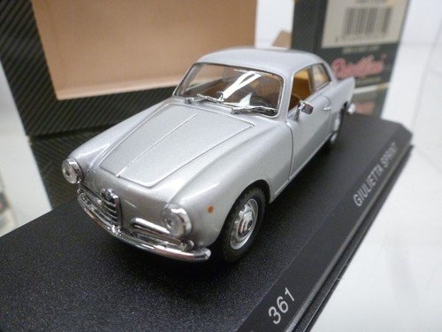 DETAILCARS 361 ALFA ROMEO GIULIETTA SPRINT 1960 COUPE - SILVER 1:43 GOOD IN BOX - Imagen 4 de 6