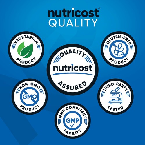 Nutricost BCAA Powder 2:1:1 - 120 Servings (Watermelon) - Picture 4 of 4