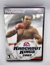 Knockout Kings 2002 PS2, Complete CIB w Manual, Tested + Working, Pre-Owned!
