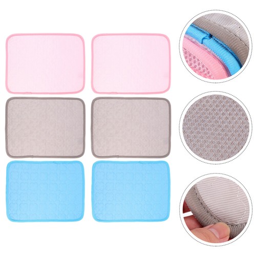6 PCS Hamster Cooling Mat Fabric Cool Pee Pads For Guinea Pigs eBay