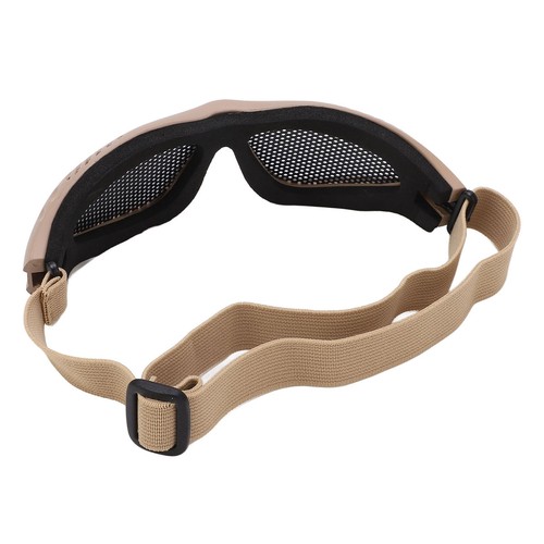 Schutzbrille Schlagfest Sanddicht Riemen Typ Eisen Netz Schutzbrille. - Bild 22 von 22