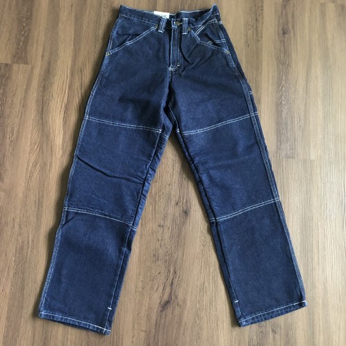 DRAGGIN JEANS Kevlar Lined 28x30 Motorcycle Pants Fast Company Vintage NWT Denim - Picture 7 of 9