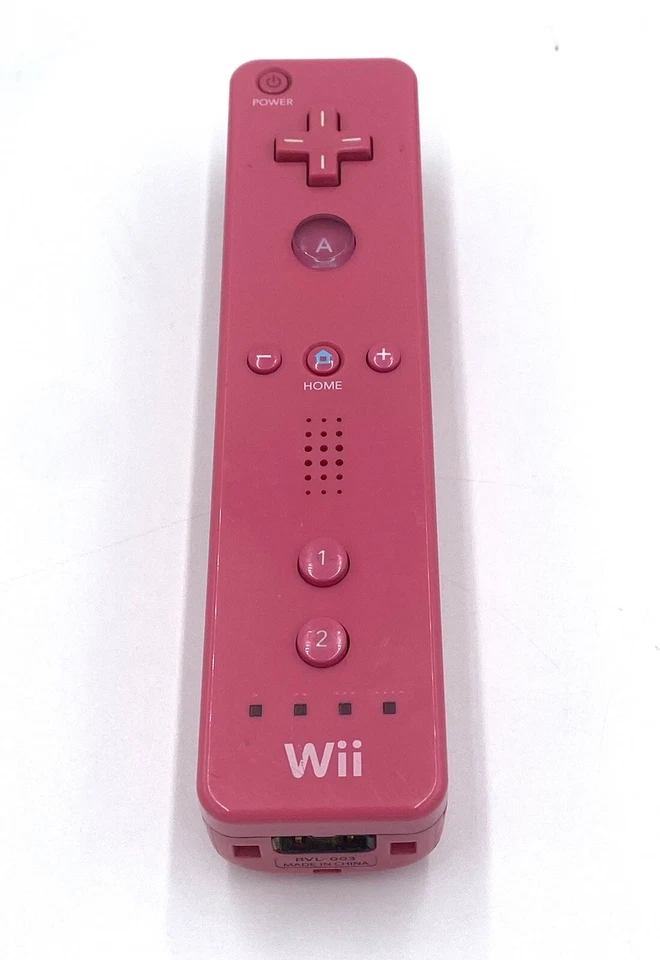 Nintendo Wii Controller Authentic OEM Wii Remote Motion Plus Pick Your Color - Image 3 of 4