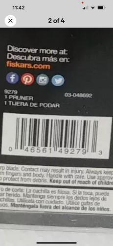 Tijeras artesanales, juego de 2, color rosa y dorado - Imagen 5 de 5