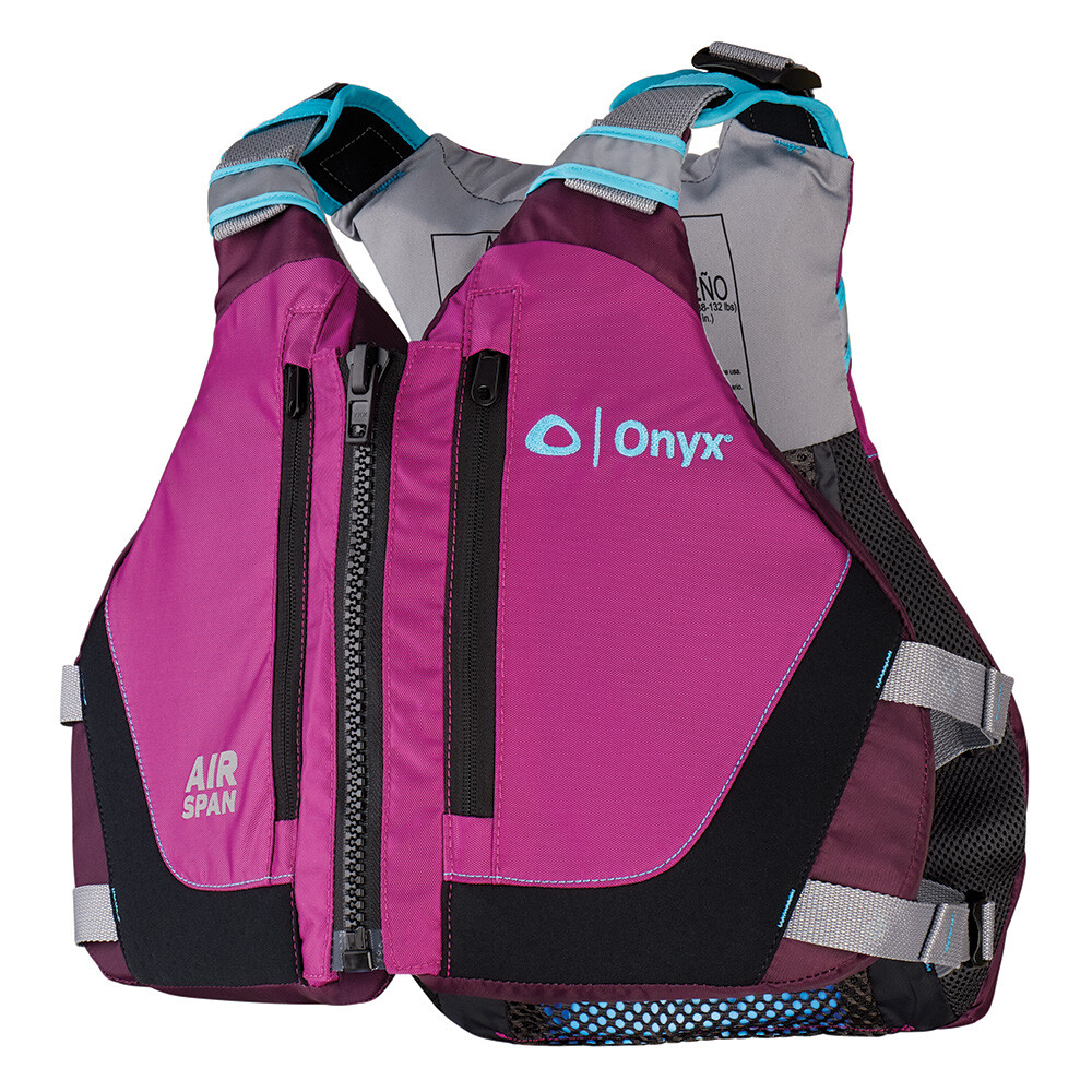 Onyx Airspan Breeze Life Jacket - M/L - Purple 123000-600 Onyx Airspan Breeze Life Jacket - M/L - Purple 123000-600
