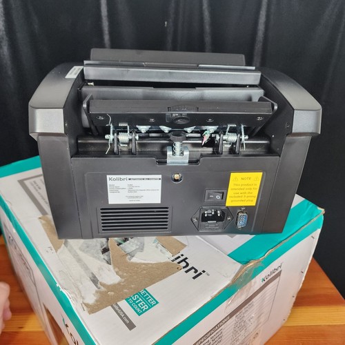 Kolibri Automatic bill counter. Open box tested. UV Counterfeit Detection. - Picture 6 of 10