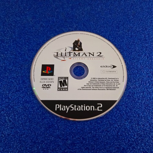 HITMAN 2: SILENT ASSASSIN PLAYSTATION 2 EIDOS 3RD PERSON SHOOTER WITH MANUAL - Picture 5 of 6