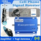 Cdma 850Mhz Cell Phone Signal Repeater Booster Amplifier Extender + Yagi Antenna