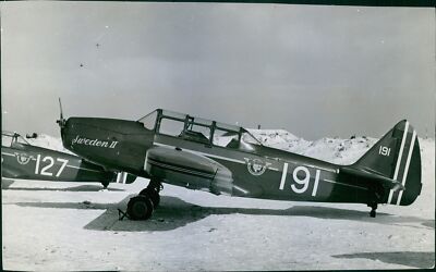 Close-up of one the planes donated by Swedish-Americans 8x10 photo Close-up of one the planes donated by Swedish-Americans 8x10 photo