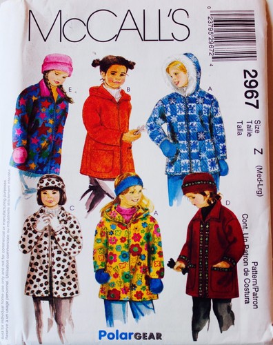 U PICK! CHILD COAT JACKET CAPE PONCHO Sew Pattern ~ Size 2-16 UC ~ Boys Girls - Picture 36 of 57