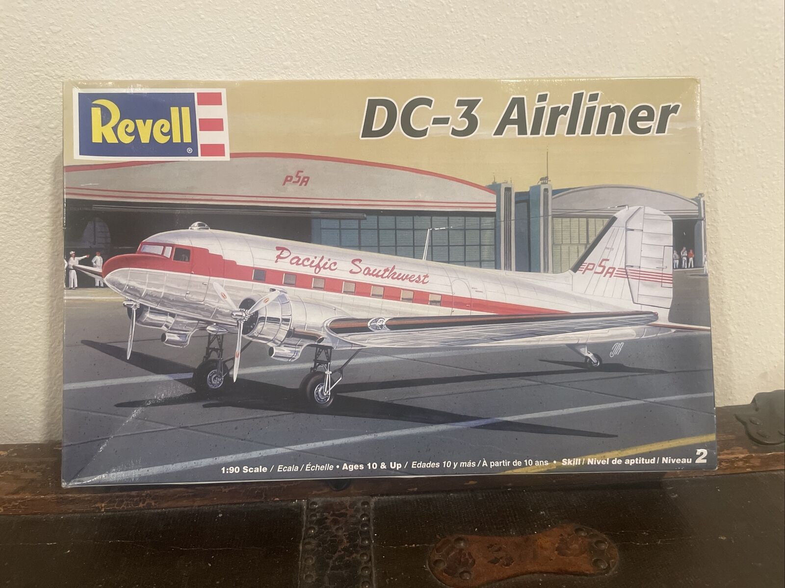 Revell Dc-3 Airliner 1 90 Plastic Model Kit Unopened for sale