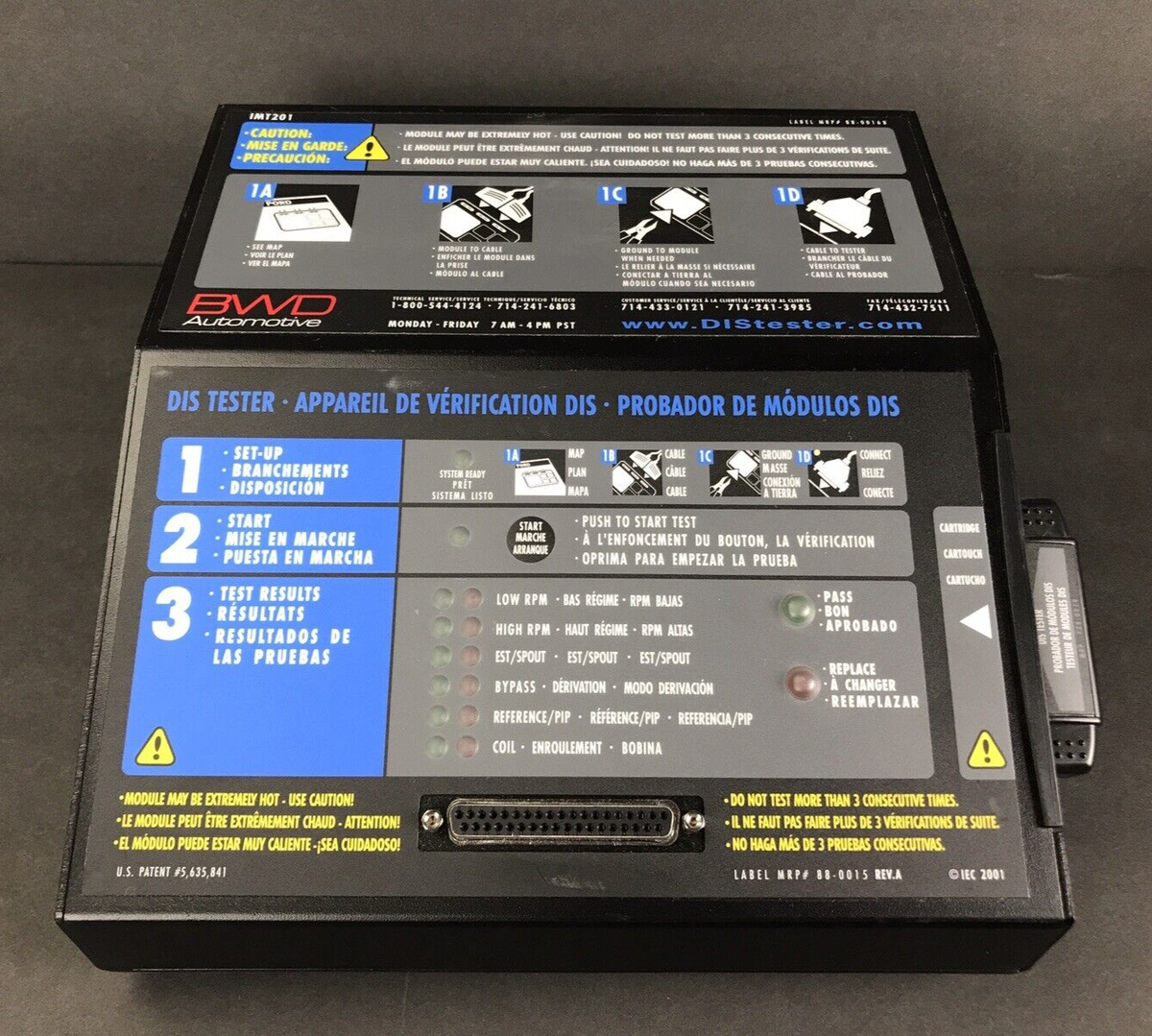BWD DIStester IMT201 DIS Tester for DIS Modules with IN002