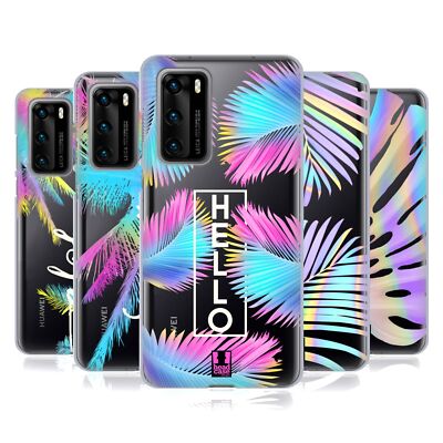 HEAD CASE DESIGNS TROPICAL PASTELS SOFT GEL CASE FOR HUAWEI PHONES 4