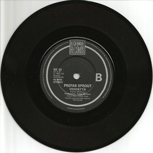 Prefab Sprout - Cars And Girls (7", Single, RE, 2nd) - Picture 6 of 6