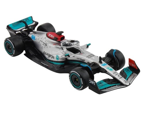 MERCEDES AMG F1 W13 E PERFORMANCE #63 RUSSELL 2022 1/43 MODELL BBURAGO 38065 GR - Bild 5 von 7