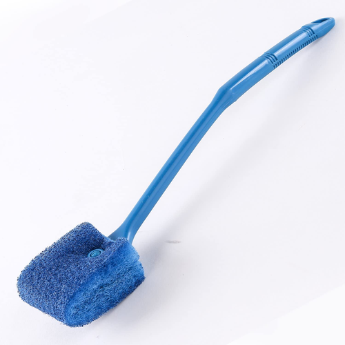 SLSON Aquarium Algae Scraper Double Sided Sponge Brush Cleaner Long Handle Fish - Picture 11 of 12