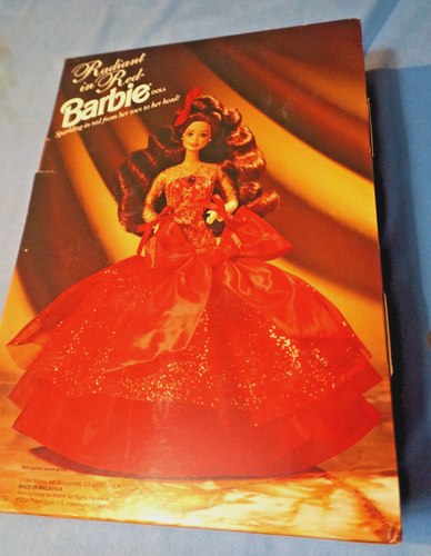 NIB Vintage Radiant in Red Barbie Doll Toys R Us Special Edition 1992 - Picture 4 of 6
