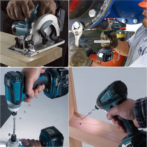 2x 18V Original Akku für Makita BL1860B 5AH Li-ion mit LED BL1850B BL1840 BL1830 - Bild 7 von 7