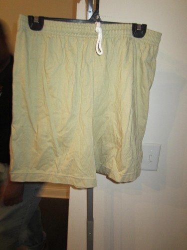 Women Shorts Jockey Sports Size Medium Two Brown & Green Elastic Waist - Picture 1 of 15