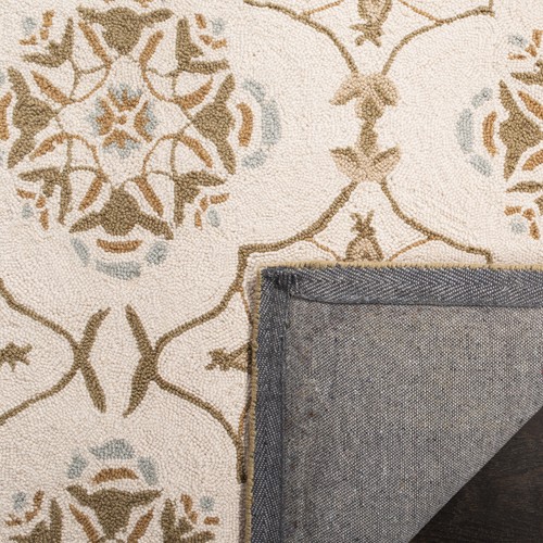 Safavieh Chelsea IVORY / GREEN 2'-6" X 8' Runner - HK376A-28 - Picture 3 of 3