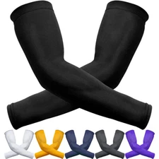 Arm Sleeves for Men Women UPF 50+UV & Sun Protection Cooling Compression Sleeves