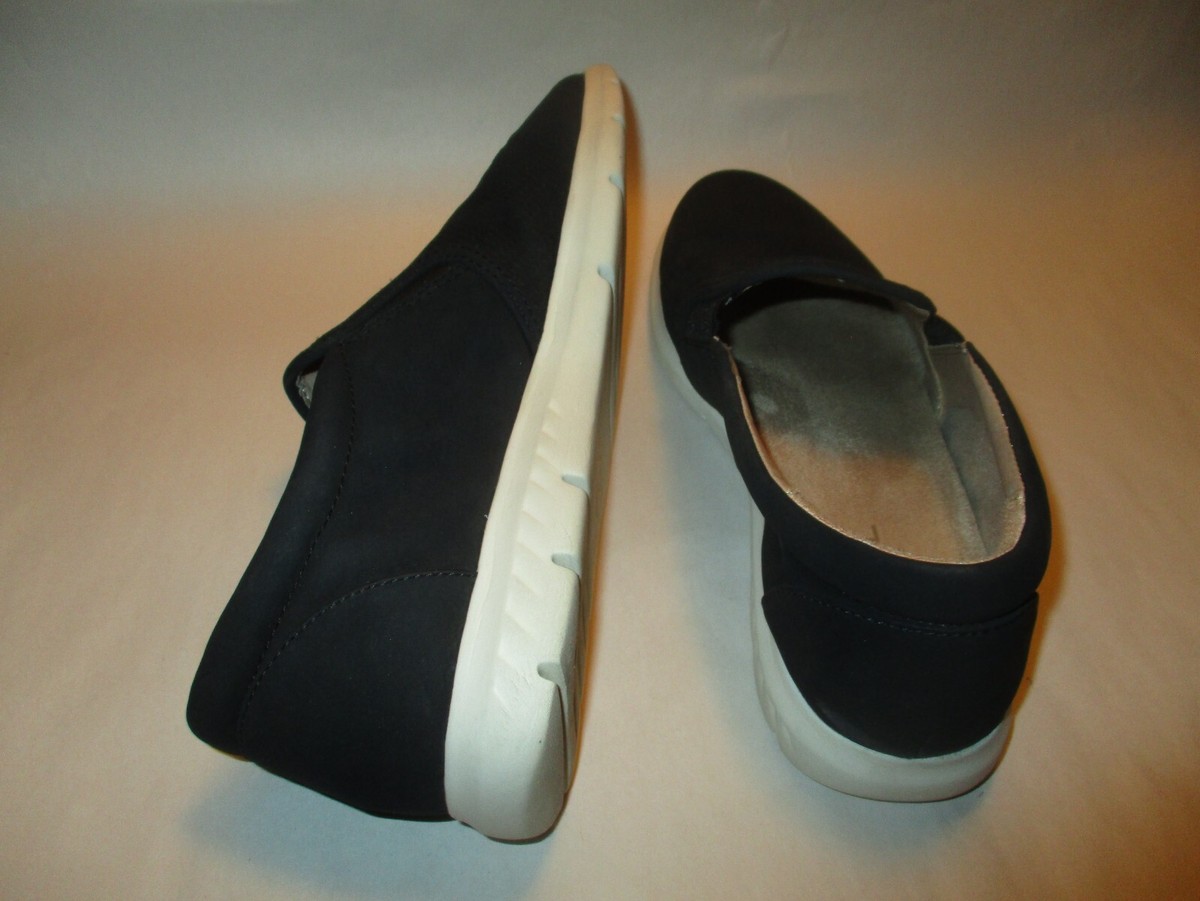 Soul Paola Naturalizer Womens 10M Black Faux Suede Cushion Insole Lite Slip ons eBay