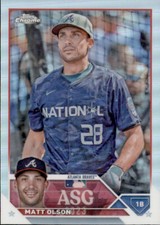2023 Topps Update Chrome ASG Refractor Atlanta Braves - Matt Olson #ASGC-26