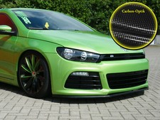 Spoilerschwert Frontspoiler ABS für VW Scirocco 3 R mit ABE Carbon Optik