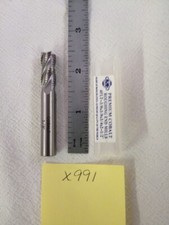 1 NEW CME 3/8" PREMIUM COBALT ROUGHING ENDMILL. 4 FLUTE. 3/4" LOC.  (X991)