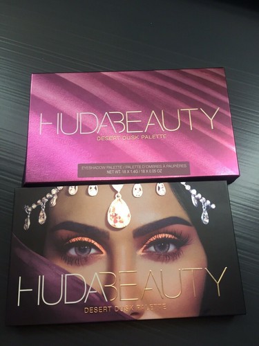 Huda Beauty Desert Dusk Edition Textured Eye Shadows Palette 18 Colours UK Stock - Picture 6 of 10