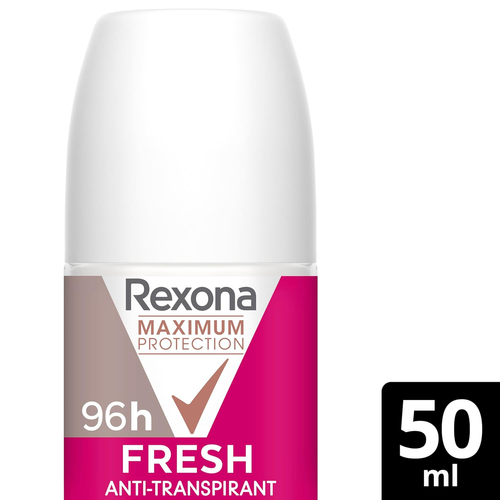 Rexona Maximum Protection Deo Roll On Fresh 96h 3x Schutz Antitranspirant 50 ml - Bild 2 von 8
