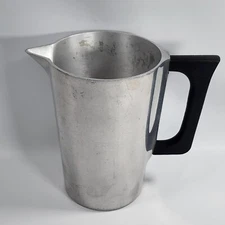 Vintage Household Institute Cast Aluminum Pitcher or Percolator / No Lid
